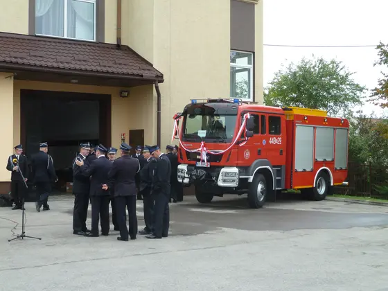 Poświęcenie samochodu MAN — 04.10.2014 — zdjęcie 7