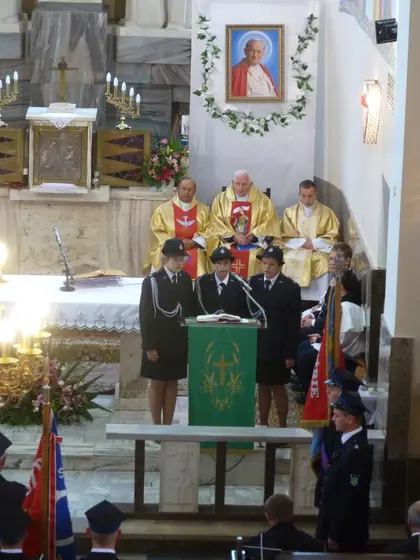 Poświęcenie samochodu MAN — 04.10.2014 — zdjęcie 49