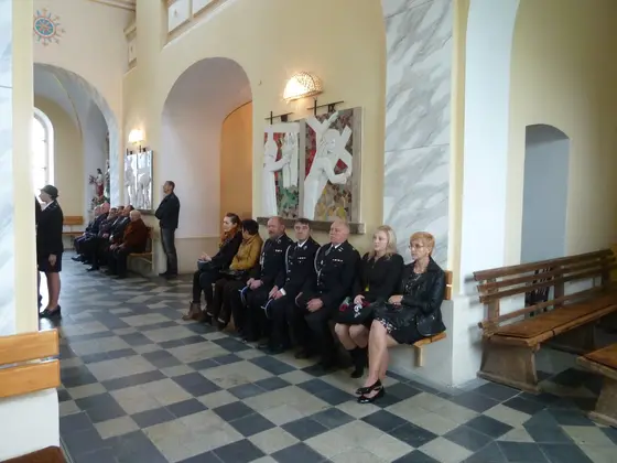 Poświęcenie samochodu MAN — 04.10.2014 — zdjęcie 53