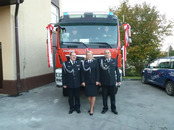 Poświęcenie samochodu MAN — 04.10.2014 — zdjęcie 81