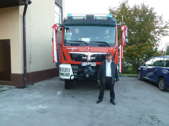 Poświęcenie samochodu MAN — 04.10.2014 — zdjęcie 88