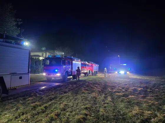 Pożar budynku — luty 2026 — zdjęcie 10