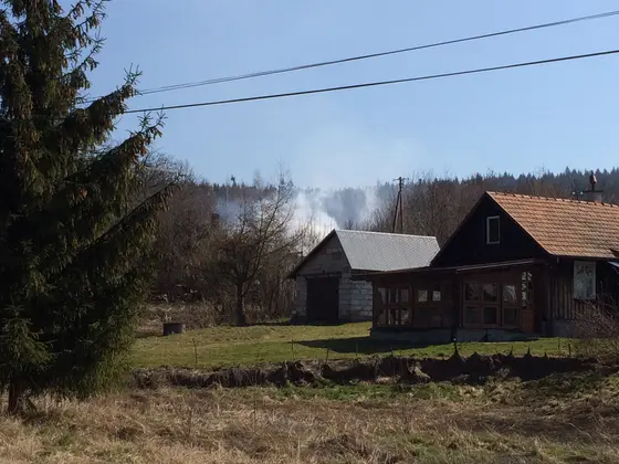 Pożar domu Wójtowa