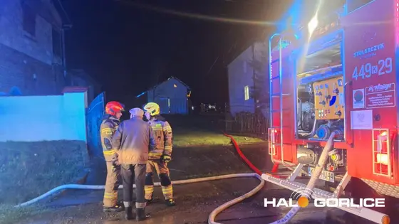 Pożar drewutni Jedle Kryg — zdjęcie 7