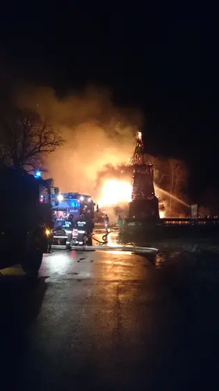 Pożar Kościoła w Libuszy — zdjęcie 2