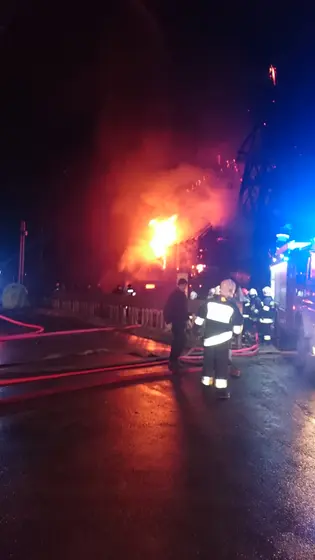 Pożar Kościoła w Libuszy — zdjęcie 7