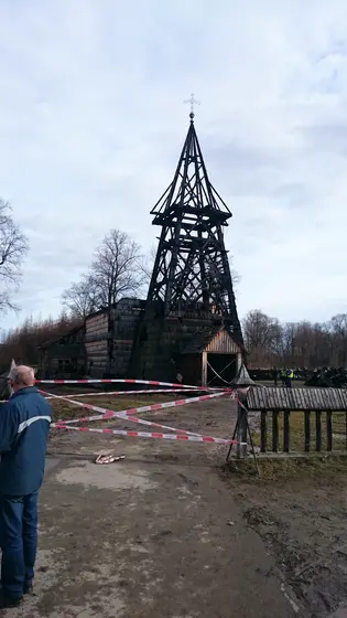 Pożar Kościoła w Libuszy — zdjęcie 20