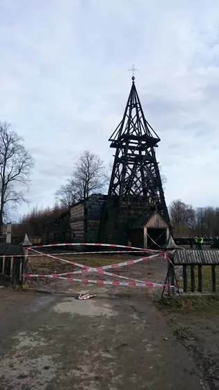 Pożar Kościoła w Libuszy — zdjęcie 21
