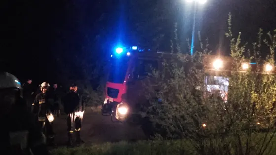 Pożar pustostanu – 16.04.2016 Wójtowa — zdjęcie 9