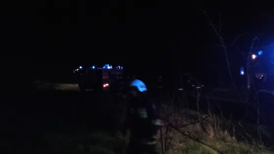 Pożar pustostanu – 16.04.2016 Wójtowa — zdjęcie 12