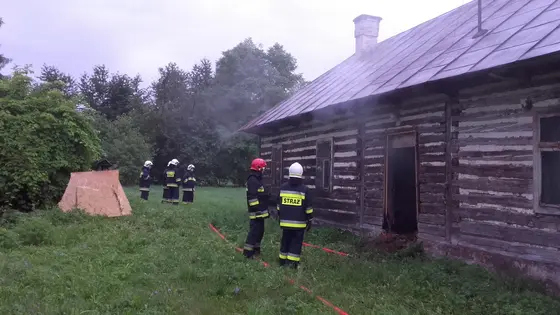 Pożar pustostanu – 18.07.2016