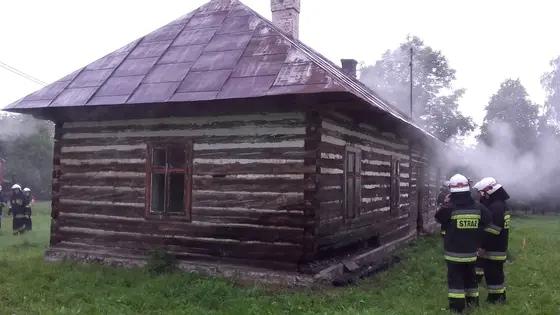 Pożar pustostanu – 18.07.2016 — zdjęcie 2