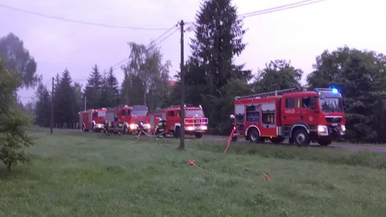 Pożar pustostanu – 18.07.2016 — zdjęcie 4