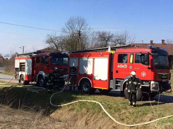 Pożar pustostanu – 25.03.2016