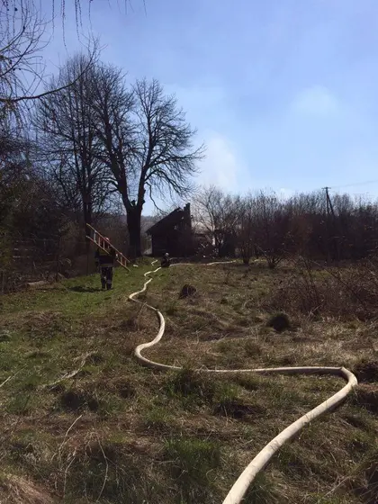 Pożar pustostanu – 25.03.2016 — zdjęcie 5