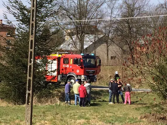 Pożar pustostanu – 25.03.2016 — zdjęcie 26