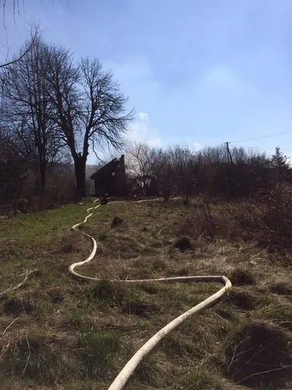 Pożar pustostanu – 25.03.2016 — zdjęcie 28