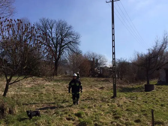 Pożar pustostanu – 25.03.2016 — zdjęcie 36