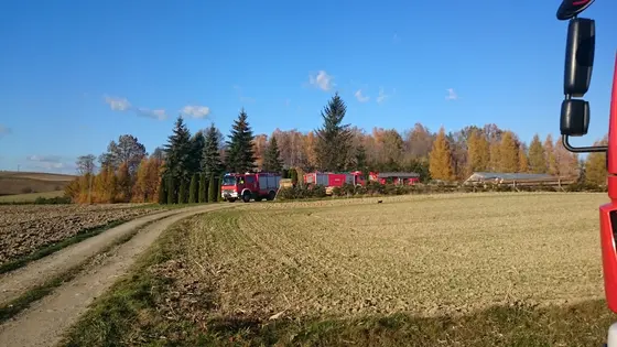 Pożar sadzy w kominie