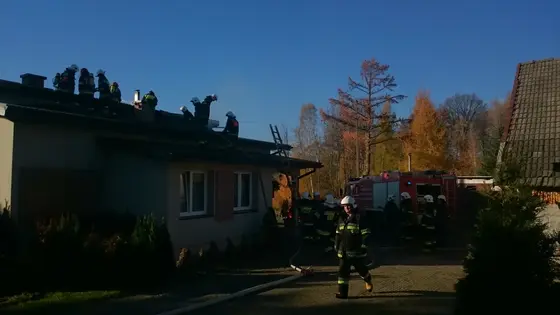 Pożar sadzy w kominie — zdjęcie 7