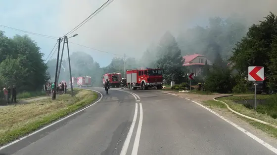 Pożar Sękowa — zdjęcie 2