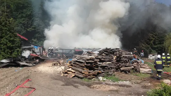 Pożar Sękowa — zdjęcie 10