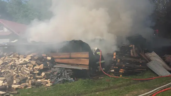 Pożar Sękowa — zdjęcie 15