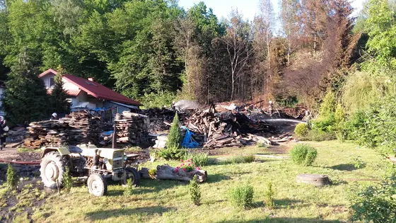 Pożar Sękowa — zdjęcie 93