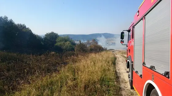 Pożar traw – 01.09.2015 — zdjęcie 4