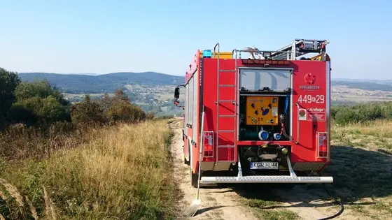 Pożar traw – 01.09.2015 — zdjęcie 6