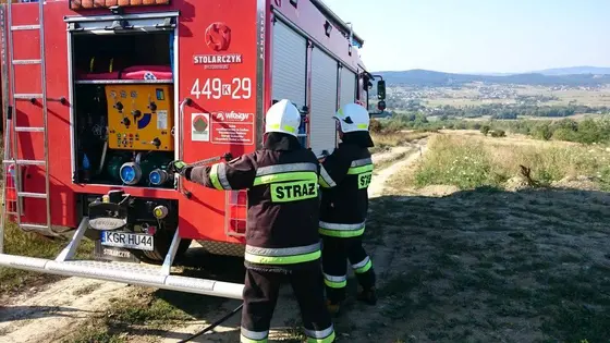 Pożar traw – 01.09.2015 — zdjęcie 7