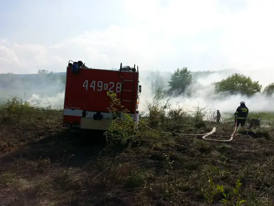 Pożar traw – 02.05.2014 — zdjęcie 10