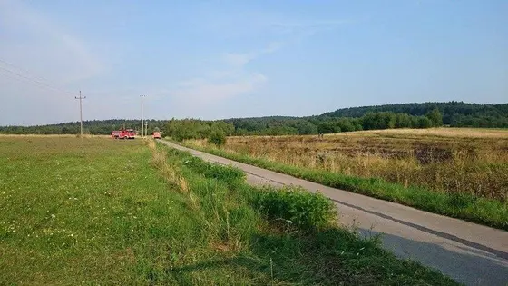 Pożar traw – 10.08.2015 — zdjęcie 2