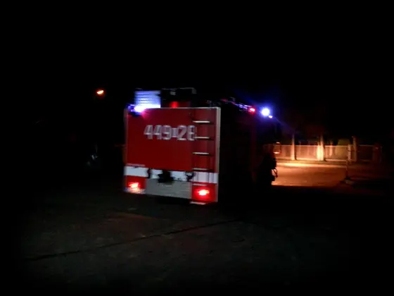 Pożar traw – 11.04.2015r. — zdjęcie 7