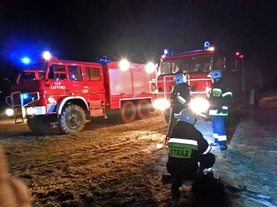 Pożar traw – 13.03.2014