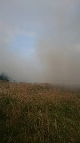 Pożar traw – 30.08.2015 — zdjęcie 2