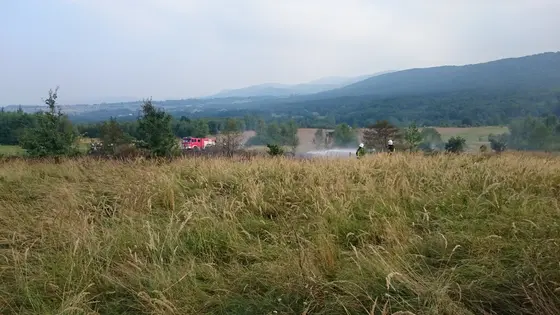 Pożar traw – 30.08.2015 — zdjęcie 5