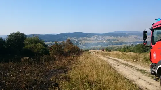 Pożar traw – 01.09.2015 — zdjęcie 15