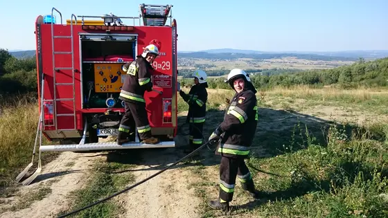 Pożar traw – 01.09.2015 — zdjęcie 22