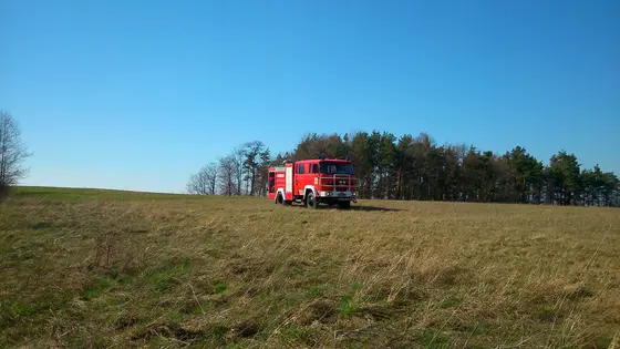 Pożar traw – 22.03.2014 — zdjęcie 32