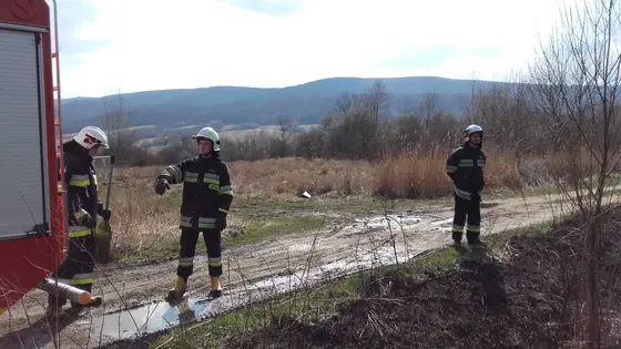 Pożar traw – 28.03.2016