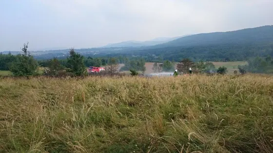 Pożar traw – 29.08.2015 — zdjęcie 11
