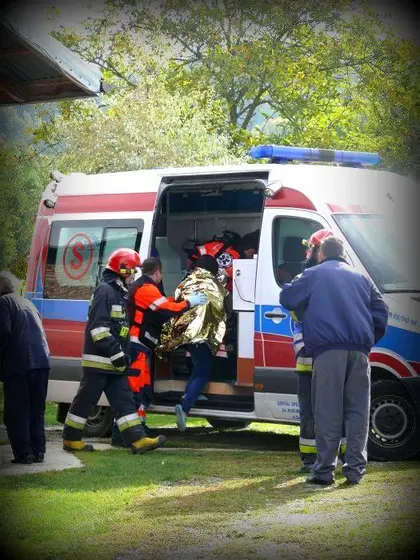 Pożar w budynku mieszkalnym – 27.09.2013r. — zdjęcie 9