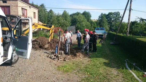 Przerwany gozaciąg w Bednarce