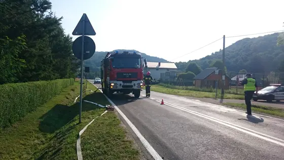 Przerwany gozaciąg w Bednarce — zdjęcie 2