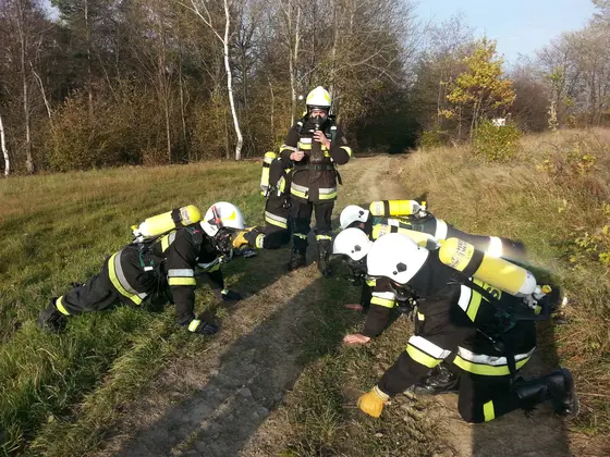 Przygotowania do biegu barbórkowego w Wieliczce – 02.11.2014 — zdjęcie 7