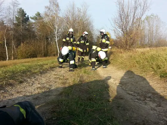 Przygotowania do biegu barbórkowego w Wieliczce – 02.11.2014 — zdjęcie 27