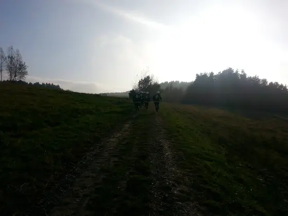 Przygotowania do biegu barbórkowego w Wieliczce – 02.11.2014 — zdjęcie 34