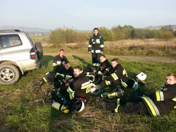 Przygotowania do biegu barbórkowego w Wieliczce – 02.11.2014 — zdjęcie 46