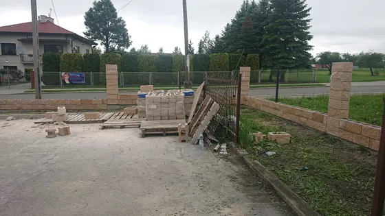 Remont płotu